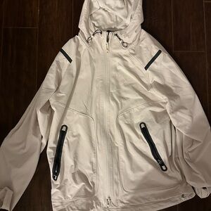 Under Armour Men's Cream Hooded Jacket